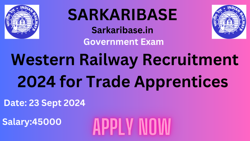 Western Railway Railway Recruitment