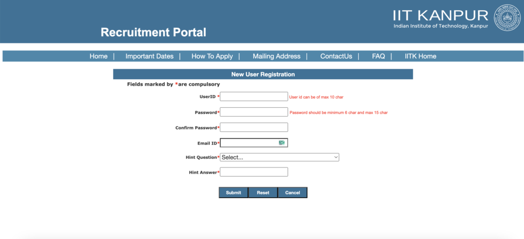 IIT Recruitment 2025